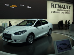 La Renault Fluence Z.E. fait le plein au Challenge Bibendum 2011