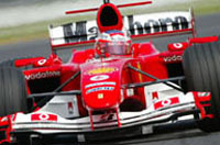 Une F2004 hybride loin devant les F1 version 2006