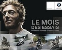 BMW Motorrad France: le mois des essais jusqu'au 15 octobre