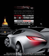 24e Festival automobile international : exposition de concept car et élection de la plus belle voiture de l'année