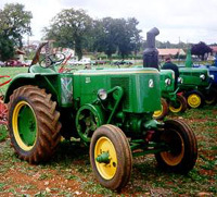 Flashé à 136 km/h en tracteur