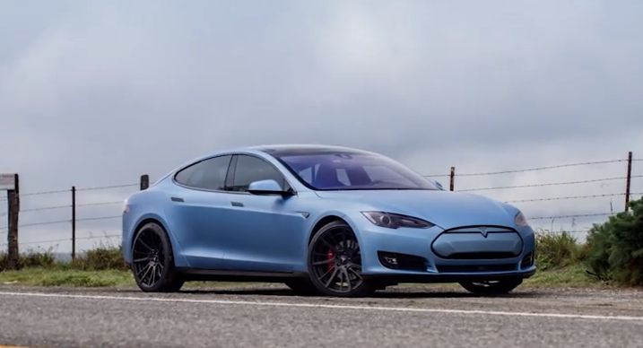 Vidéo - La Tesla S P85D a droit à sa petite dose de tuning
