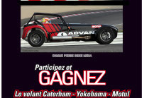 Volant Caterham 2009 : dépêchez-vous, une saison complète à gagner !
