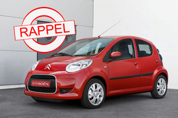 La triplette Citroën C1, Peugeot 107 et Toyota Aygo au rappel : soucis de moyeu.