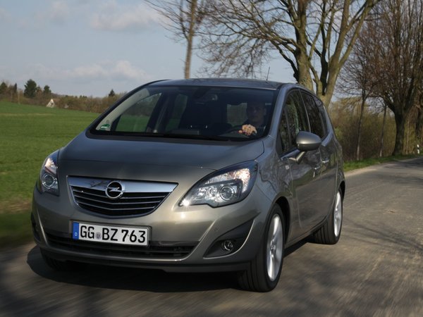 Le Nouvel Opel Meriva plus sobre sortira en septembre 2010