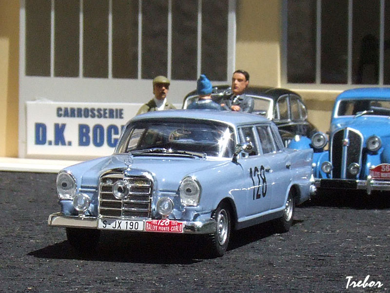 1/43 Mercedes 220SE Rallye Monte Carlo 1960