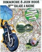 Le 8 juin, une motarde emmène ses amis en randonnée : La Balade à Nadine