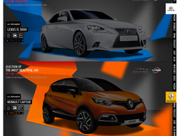 Plus Belle Voiture de l'Année 2013 : le Renault Captur et la Lexus IS300h éliminées