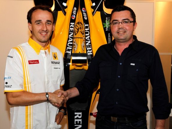 F1 : Kubica signe chez Renault jusqu'en 2012