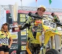 Supermotard, championnat d'Europe 2012, GP de France: Guerin sur la seconde marche!