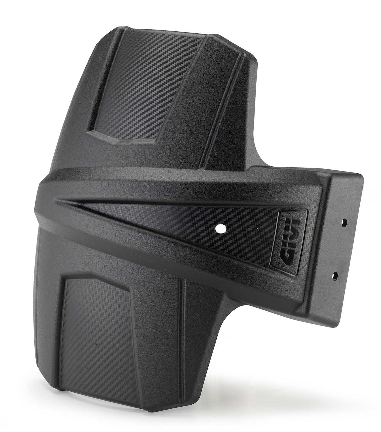Garde-boue Arrière Universel Pour Moto – En ABS Noir – Avec Supports Et Vis – Protection Contre La Boue Et L'eau