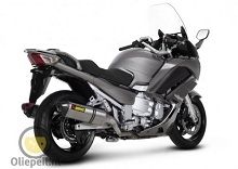 Actualité moto - Yamaha: La dernière FJR prise par derrière