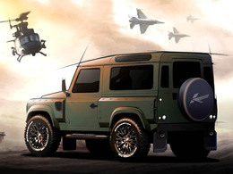 Kahn Design "militarise" le Land Rover Defender