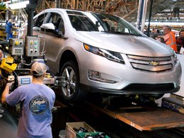 Chevrolet Volt : la production suspendue pendant quatre semaines