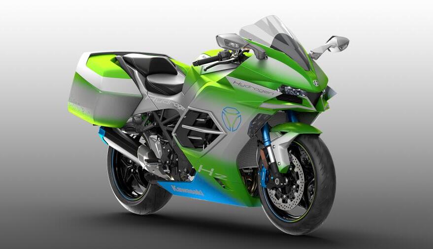 Kawasaki avance sur sa moto à hydrogène — free download