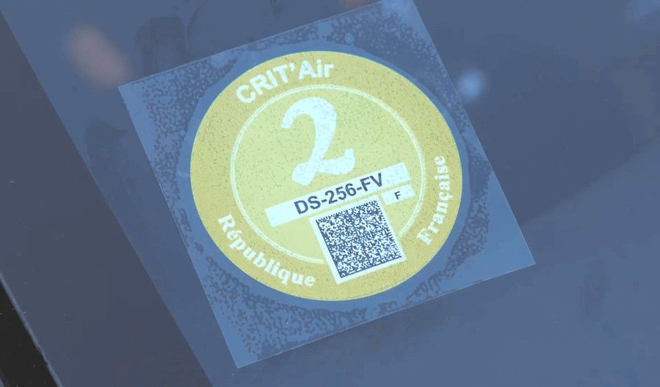 Vignette Crit’Air Paris Obligatoire – NMXBLO