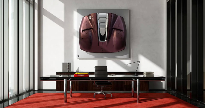 Qui veut un morceau de Ferrari dans son salon ?