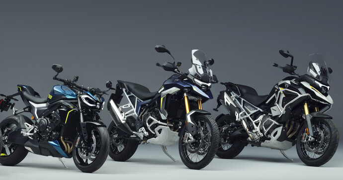 Triumph annonce en avant-première trois nouveaux modèles pour 2027