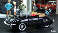 Miniature : 1/43ème - RENAULT 4cv cabriolet Vutotal Labourdette