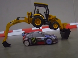 Le Gymkhana 6 de Ken Block rejoué au 1/18e