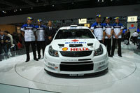 Direct Francfort: Suzuki SX4 WRC et ses pilotes