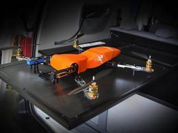 Une camionnette porte-drones conçue par Gruau