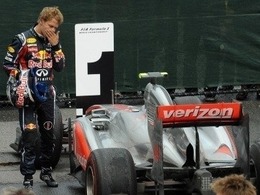 Sebastian Vettel loupe le coche