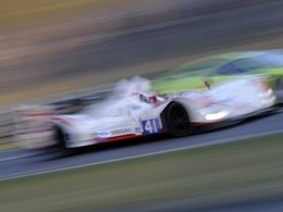 Greaves célèbre sa victoire en LMP2