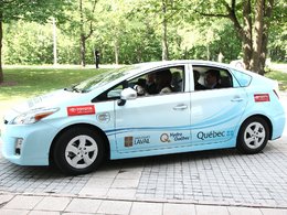 Toyota Prius hybride rechargeable/Canada : un exemplaire livré en Colombie-Britannique pour être testé