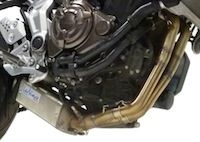 LeoVince Underbody aligne la Yamaha MT 07