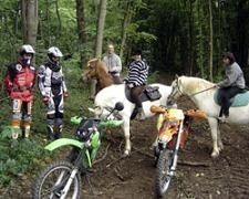 Sondage IPSOS sur la pratique de la moto dans les chemins en France