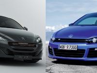 Match du Mondial : Peugeot RCZ R Concept ou Volkswagen Scirocco R ?