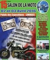 Ce W.E.: salon de la moto à Limoges: Laconi, Redman, Brough Superior, Midual, et plus de 250 motos anciennes françaises...