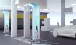 BMW et Shell imaginent la station de recharge à hydrogène de demain