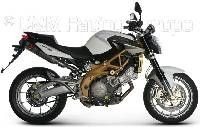L'Aprilia Shiver bientôt équipée par Akrapovic