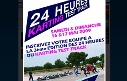 24h du Karting Test Track : les inscriptions sont ouvertes