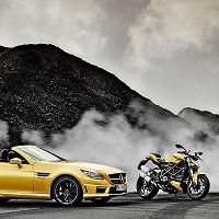 Salon - Bologne Motor Show: Ducati et AMG nous servent un jaune