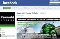 Kawasaki France a désormais son Facebook