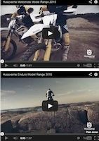 Husqvarna 2015: les vidéos promos et taros