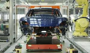 La production de la Porsche Taycan immortalisée en vidéo