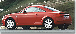 Audi TT coupé : de la fougue et du style