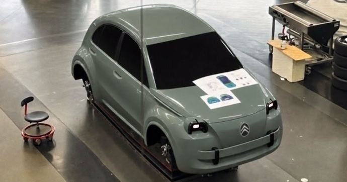 Attention, ceci n’est pas la future Citroën 2CV définitive (mais on espère qu’elle ressemblera à ça)