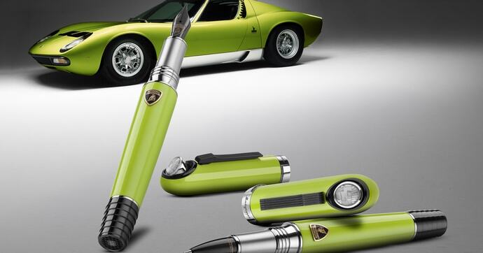 Quoi de mieux qu’un stylo à 10 000 euros pour fêter les 60 ans de la Miura ?