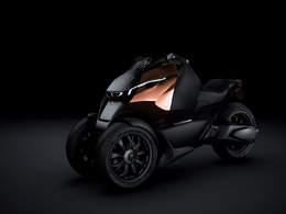 Mondial de Paris - Peugeot nous surprend avec l'Onyx à 3 roues!
