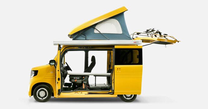 Honda N-Van Compo : le plus petit camping-car du monde est pratique et pas cher, mais il n’est pas pour nous
