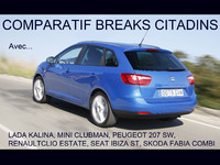 Comparatif : breaks citadins