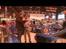 Vidéo en direct de Rétromobile 2014 - Hommage à Jean Rédélé et à ses fameuses Alpine