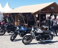 Moto Guzzi vous attend lors des Iron Bikers, Wheels&Waves, Café Racer Festival...