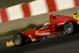 Tests GP2 Barcelone : Di Grassi et Parente devant, Grosjean très lent