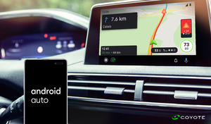 Coyote : une meilleure compatibilité avec Android Auto